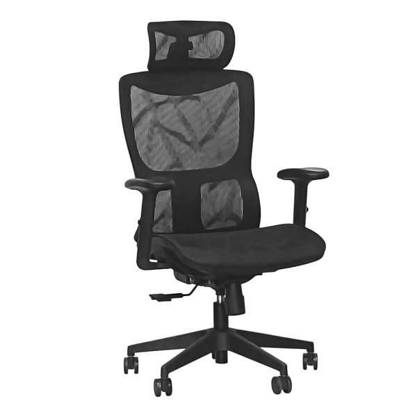 Кресло SitUp PHANTOM Black PL (сетка Black/ Black)