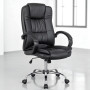 Кресло SitUp RAPID Chrome (экокожа Black/Black)