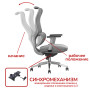Кресло SitUp SAKURA Grey Chrome (сетка Grey/ Grey)