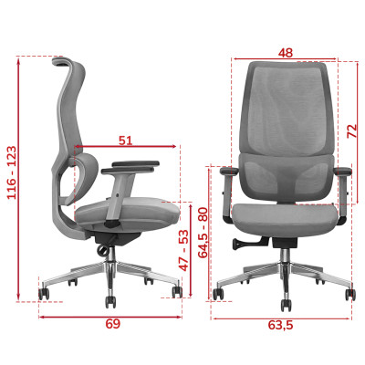 Кресло <!--noindex--><span data-nosnippet>SitUp</span><!--/noindex--> SAKURA  Chrome  /