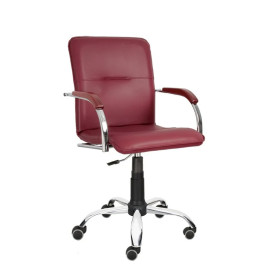 Кресло поворотное SitUp SAMBA GTP Chrome Extra bordo