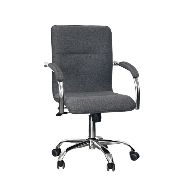 Кресло поворотное SitUp SAMBA Chrome ткань Leto 68
