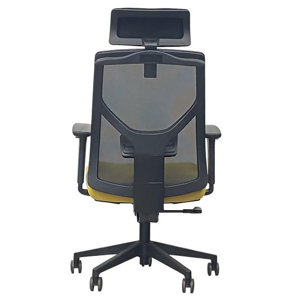 Кресло SitUp SOLARIS PL (Black/Yellow)