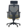Кресло SitUp SOLARIS PL (Black/Yellow)