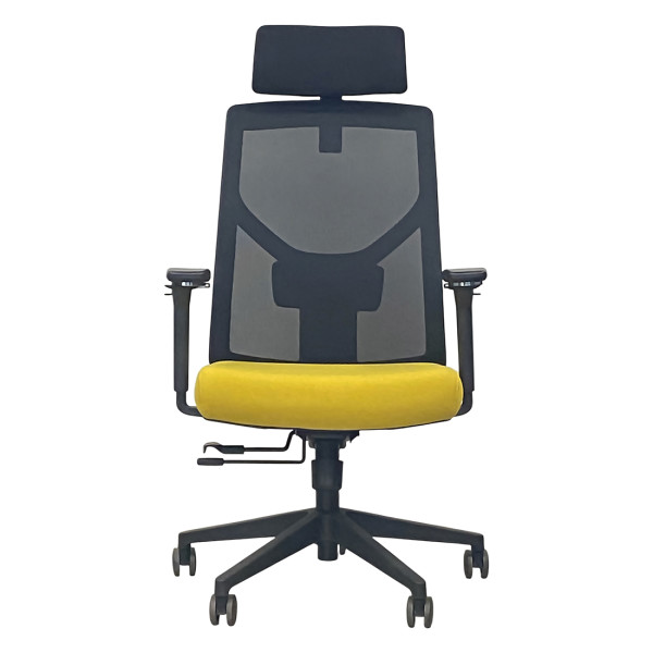 Кресло SitUp SOLARIS PL (Black/Yellow)
