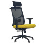 Кресло SitUp SOLARIS PL (Black/Yellow)