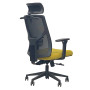 Кресло SitUp SOLARIS PL (Black/Yellow)