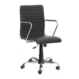 Кресло поворотное SitUp TASK Chrome dark grey