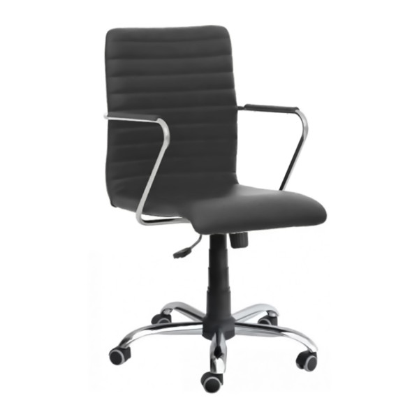 Кресло поворотное SitUp TASK Chrome dark grey