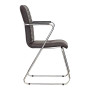 Кресло SitUp TASK Chrome brown