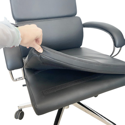 Кресло <!--noindex--><span data-nosnippet>SitUp</span><!--/noindex--> TRIO PU Chrome black