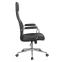 Кресло SitUp TUCSON Chrome PU Black/Black