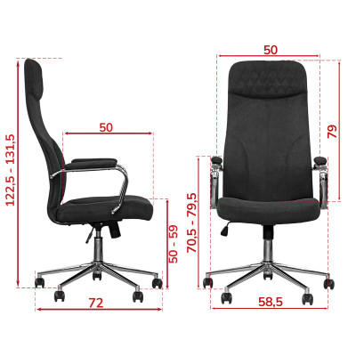 Кресло <!--noindex--><span data-nosnippet>SitUp</span><!--/noindex--> TUCSON Chrome  /