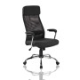 Кресло SitUp VAASA Chrome (сетка Black/ткань Black)