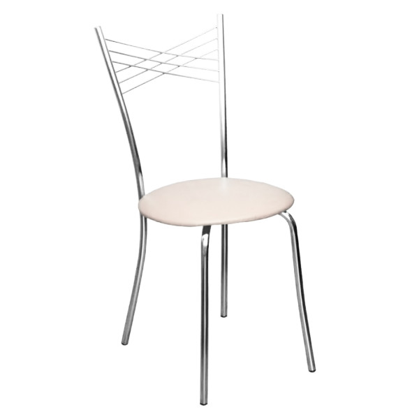Стул SitUp VIOLA LUX Chrome beige