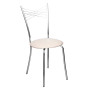 Стул SitUp VIOLA LUX Chrome beige