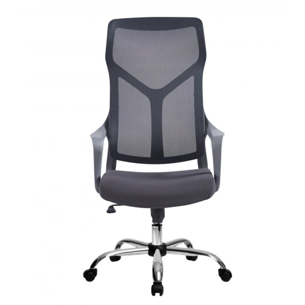Кресло SitUp WORK Grey Chrome (сетка Grey/Grey)