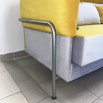 Диван Bels Secret-2 желто-серый