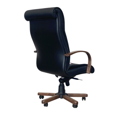 Кресло BELS VIP Extra SP-A натуральная кожа черный