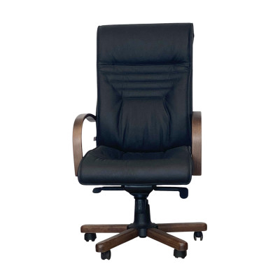 Кресло BELS VIP Extra SP-A натуральная кожа черный