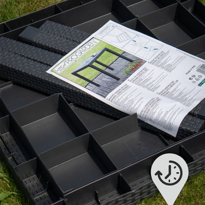 Стол для сада Square King KIN028AN