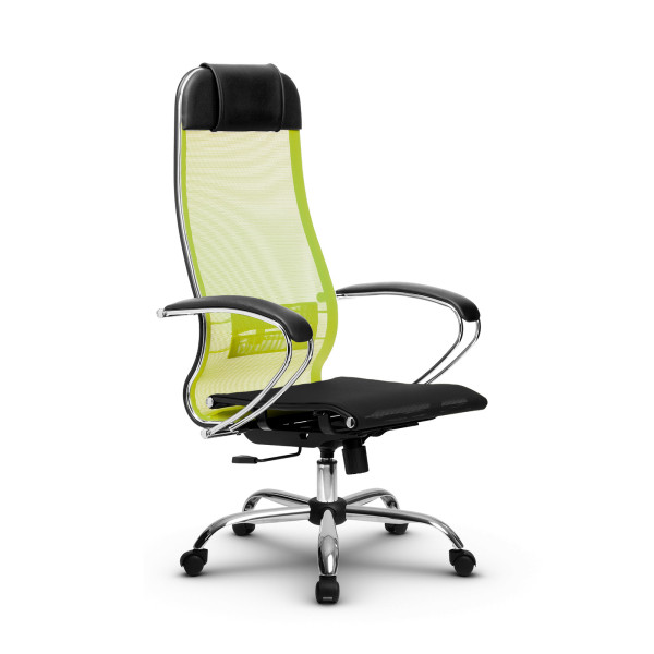 Кресло Metta SU-1-BK комплект 4 CH Лайм/черный