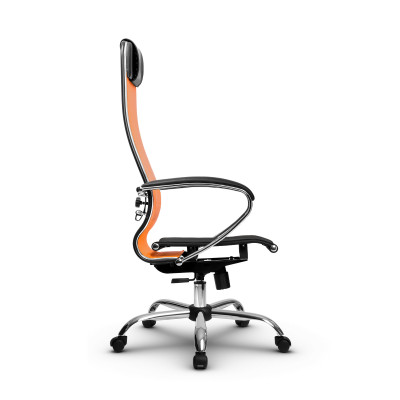 Кресло Metta SU-1-BK комплект 4 CH Оранжевый/черный