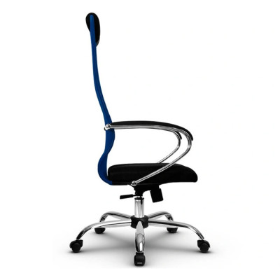 Кресло Metta SU-BK-8 CH синий/черный