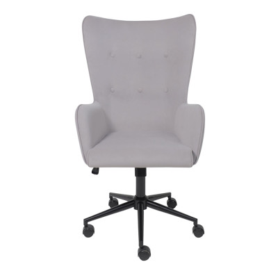 Кресло BELLA XL Kiton 722 Smoke велюр/черный