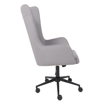 Кресло BELLA XL Kiton 722 Smoke велюр/черный