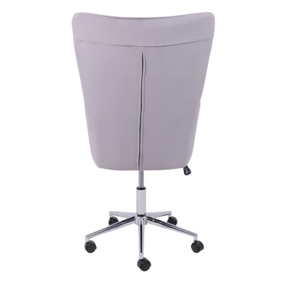 Кресло BELLA XL Kiton 722 Smoke велюр/хром