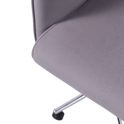 Кресло BELLA XL Kiton 722 Smoke велюр/хром