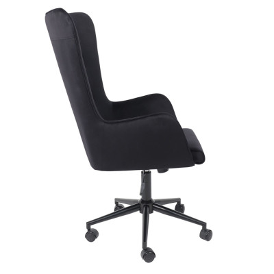 Кресло BELLA XL Seven 035 (black) велюр/черный