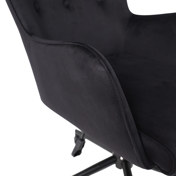 Кресло BELLA XL Seven 035 (black) велюр/черный