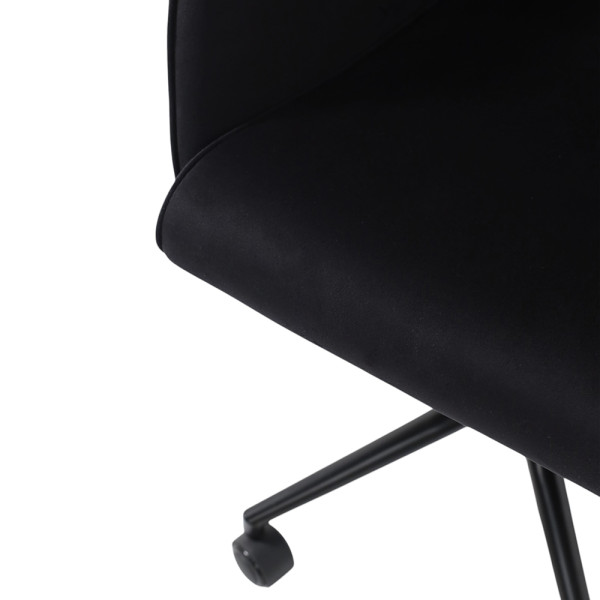 Кресло BELLA XL Seven 035 (black) велюр/черный