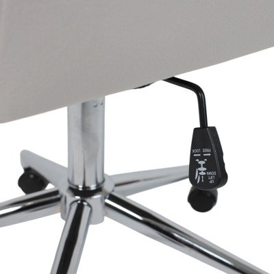 Кресло BELLA Kiton 701 Antarctica велюр/хром