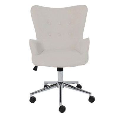 Кресло BELLA Kiton 701 Antarctica велюр/хром