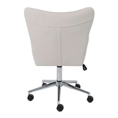 Кресло BELLA Kiton 701 Antarctica велюр/хром