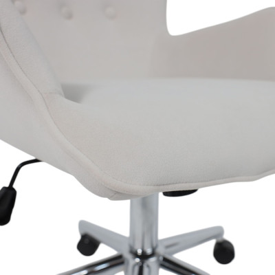 Кресло BELLA Kiton 701 Antarctica велюр/хром