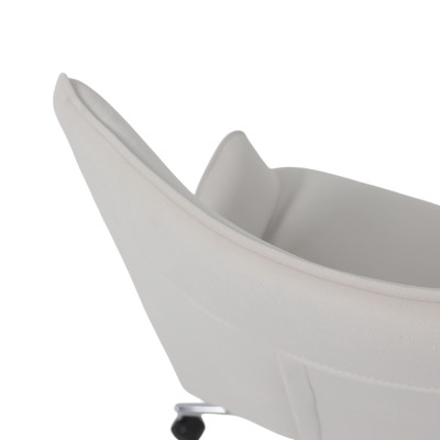 Кресло BELLA Kiton 701 Antarctica велюр/хром