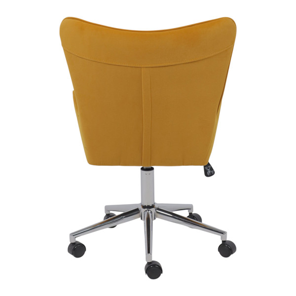 Кресло BELLA Kiton 719 (mimosa) велюр/хром