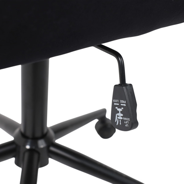 Кресло BELLA Seven 035 (black) велюр/черный