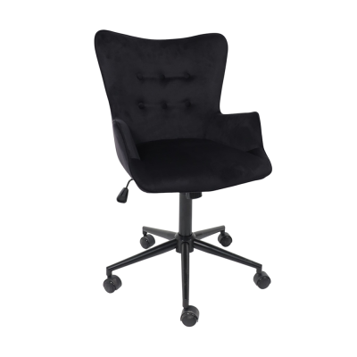 Кресло BELLA Seven 035 black велюр/черный