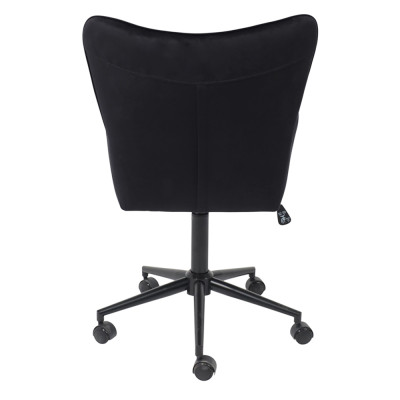 Кресло BELLA Seven 035 black велюр/черный