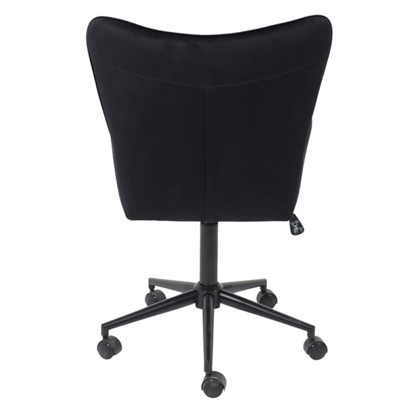 Кресло BELLA Seven 035 (black) велюр/черный