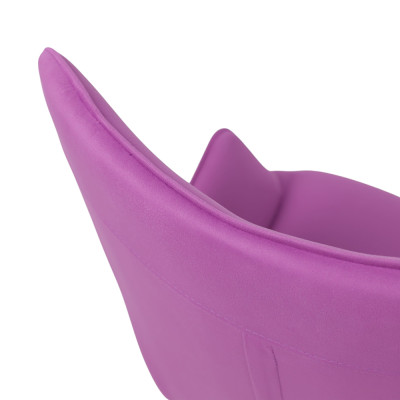 Кресло BELLA Velluto 41 (violet) велюр/хром