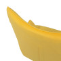 Кресло BELLA Velutto 40 (желтый) велюр/черный