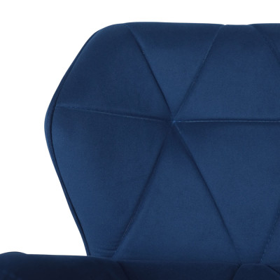 Кресло барное BERLIN GB Velutto 26 велюр/черный