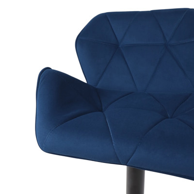 Кресло барное BERLIN GB Velutto 26 велюр/черный