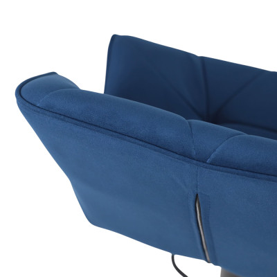 Кресло барное BERLIN GB Velutto 26 велюр/черный